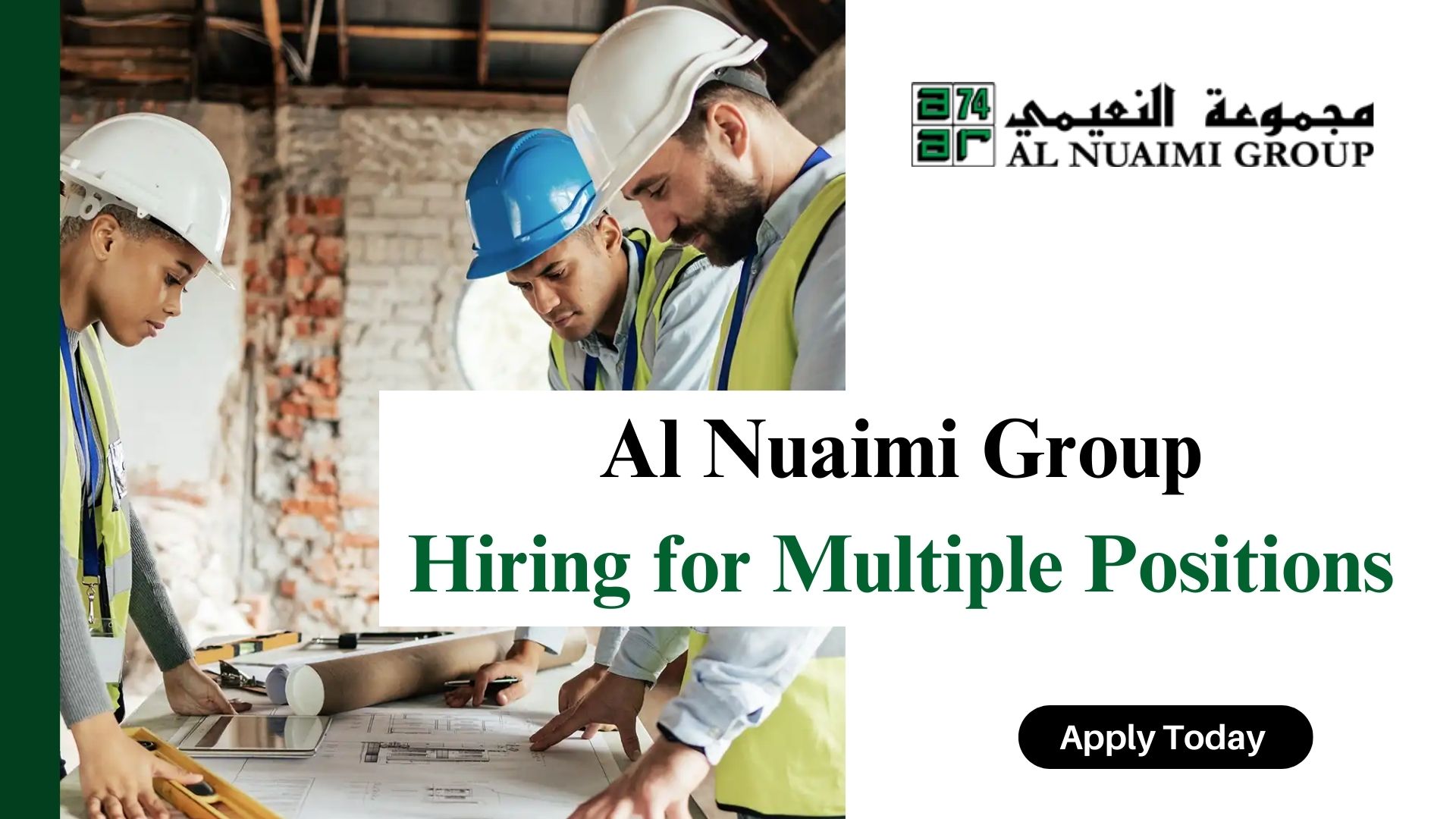 Al Nuaimi Group Latest Job Vacancies Apply Now