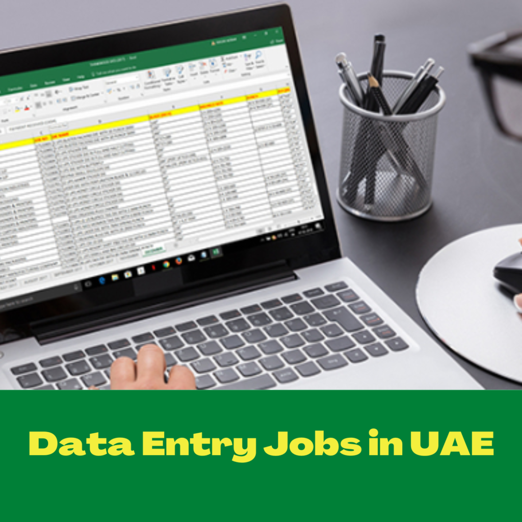 Data Entry Jobs in U nited Arab Emirates  Dubai  2023