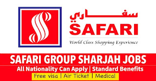 Multiple Job Openings at Safari Mall Sharjah