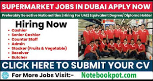 GMG Hypermarket Latest Job Updates 2024