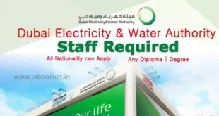 Dubai Electricity & Water Authority (DEWA) Jobs 2024